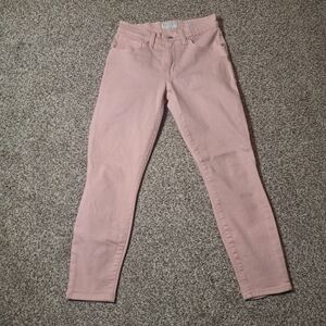 LUCKY BRAND Women's Ava Leggings Light Dusty Pink Color Skinny Jeans Size 2/26